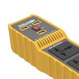 Maxbell 200W DC to AC Car Power Inverter Charger 3 Ports USB and 2 AC Outlets 220V