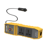 Maxbell 200W DC to AC Car Power Inverter Charger 3 Ports USB and 2 AC Outlets 110V