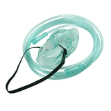 Maxbell Oxygen Mask with 5.25ft Tubing Kids Adult Adjustable Elastic Strap Large