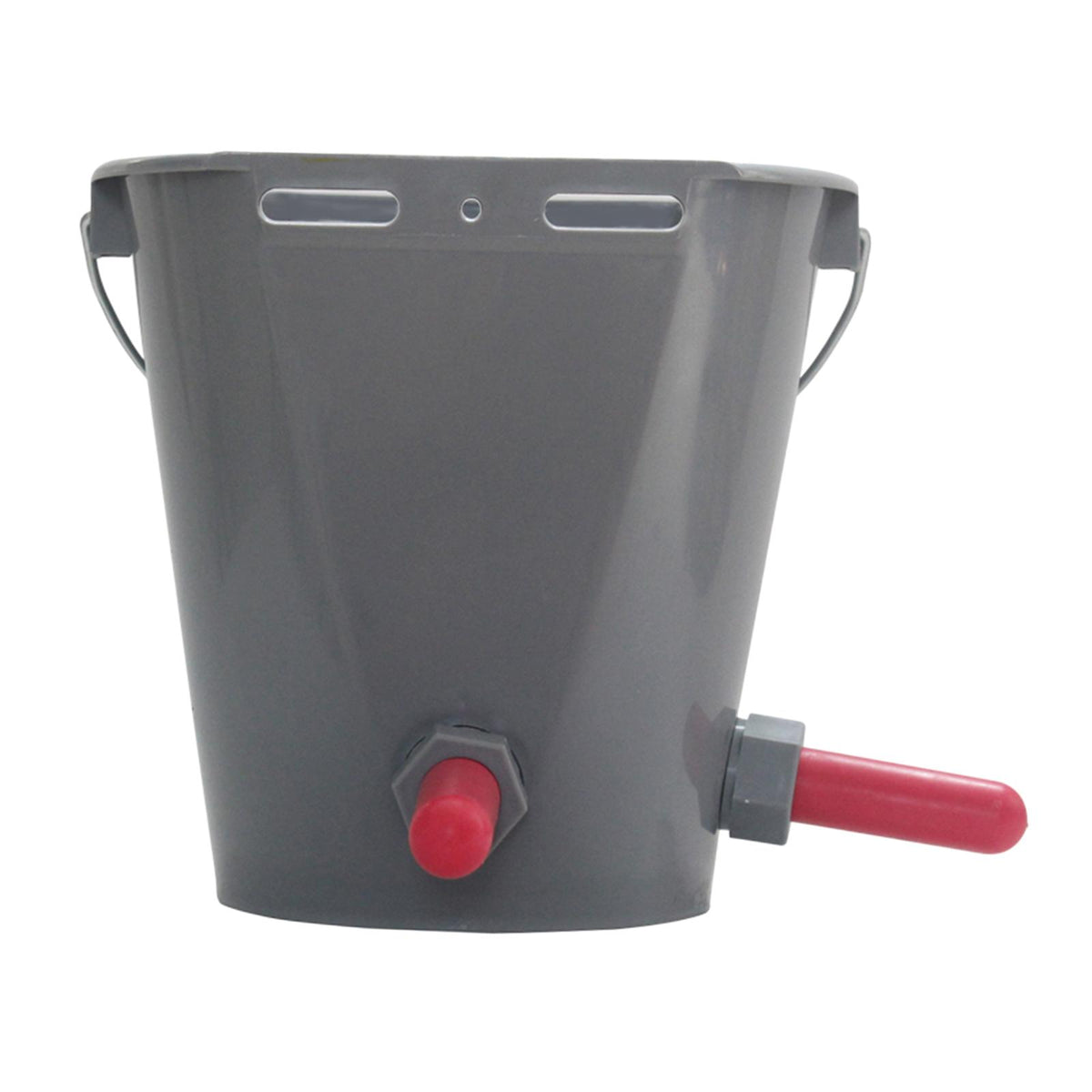 Maxbell Lamb Milk Bottle Calf Feed Bucket with Nipples for Goat Sheep 8L 2 Nipples
