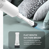 Maxbell Lightweight White Cordless Vacuum Cleaner Car Duster Machine for Home Office