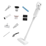 Maxbell Lightweight White Cordless Vacuum Cleaner Car Duster Machine for Home Office