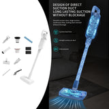 Maxbell Lightweight White Cordless Vacuum Cleaner Car Duster Machine for Home Office