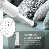 Maxbell Lightweight White Cordless Vacuum Cleaner Car Duster Machine for Home Office