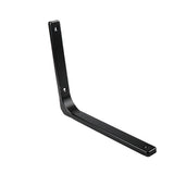 Maxbell Heavy Duty Shelf Bracket Wall Hanging Shelve L Shaped Brackets Black 16Inch