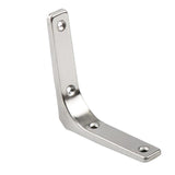 Maxbell Heavy Duty Shelf Bracket Wall Hanging Shelve L Shaped Brackets Silver 4Inch