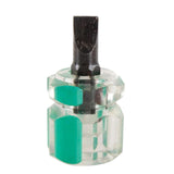Maxbell Portable Screwdriver Kit Repair Tools Transparent Handle Precision Repair Green
