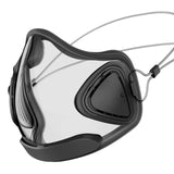 Maxbell Mask Shield Expression Windproof Protective Face Mask for Safety Women black