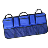Maxbell Universal Multi Car Rear Seat Bag Net Bag for Pickup Trucks Accessories Blue