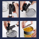 Maxbell Can Opener Manual with Anti-Slip Easy Manual Tin Opener for Kitchen Seniors