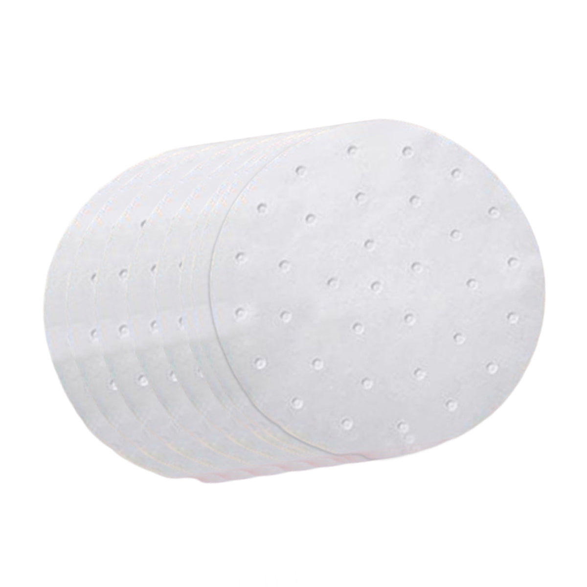 Maxbell Air Fryer Lining Paper 100 Pack Perforated Parchment Steam Paper Round 18cm