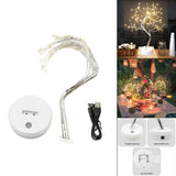Maxbell Tree Fairy Light Table Lamp LED Night Light for Outdoor No Remote Control
