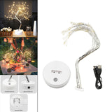 Maxbell Tree Fairy Light Table Lamp LED Night Light for Outdoor No Remote Control