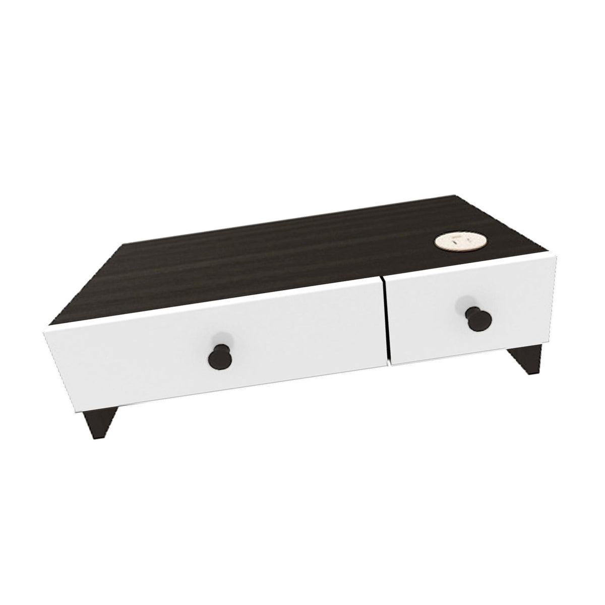 Maxbell Monitor Stand Riser with Drawer W/Drawer for iMac Houseware Office Supply blackholder white drawer