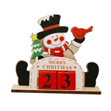 Maxbell Christmas Advent Calendar Gift Decoration Display for Office Kids Teen Snowman