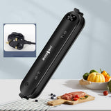 Maxbell Electric Food Package Machine Food Preservation Storage Saver & Seal Bag Black