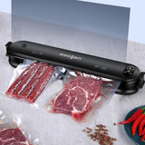 Maxbell Electric Food Package Machine Food Preservation Storage Saver & Seal Bag Black