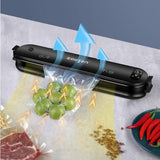 Maxbell Electric Food Package Machine Food Preservation Storage Saver & Seal Bag Black