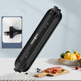 Maxbell Electric Food Package Machine Food Preservation Storage Saver & Seal Bag Black