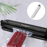 Maxbell Automatic Vacuum Sealer Machine Food Preservation Storage Saver  White