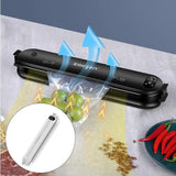 Maxbell Automatic Vacuum Sealer Machine Food Preservation Storage Saver  White