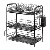 Maxbell Multi-Functional Dish Drying Rack Tableware Organizer Kitchen Supplies 3 Tier