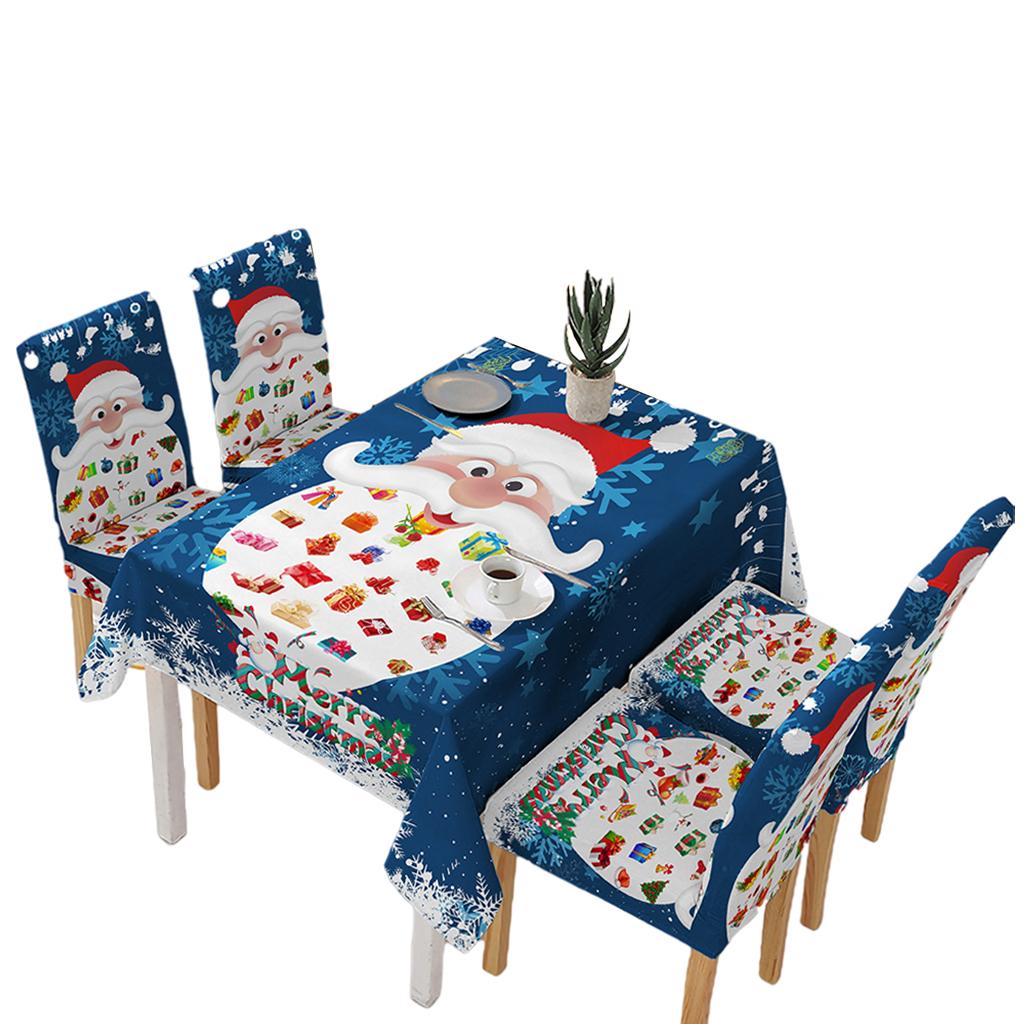 Maxbell Christmas Table Cover Christmas Decoration for Dinner Home Anniversary A