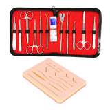 Maxbell Suture Practice Kit Tool Equipment Set for Teaching Presentations Student