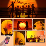 Maxbell Smart Sunset Projector Projection Atmosphere LED Night Light USB