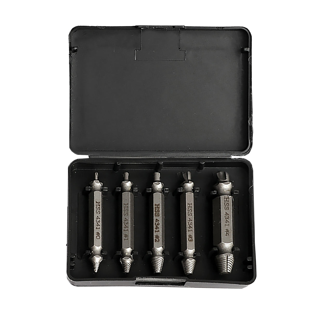 Maxbell Damaged Screw Extractor Drill Bit SetDamaged Bolt Remover 3184A 5pcs