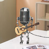 Maxbell Adjustable Luminous Table Lamp Ornaments Retro Wrought Iron Ornaments Yellow