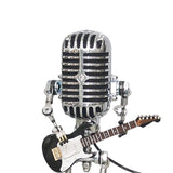 Maxbell Adjustable Luminous Table Lamp Ornaments Retro Wrought Iron Ornaments Black