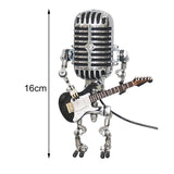 Maxbell Adjustable Luminous Table Lamp Ornaments Retro Wrought Iron Ornaments Black