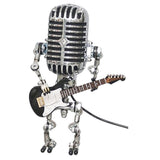 Maxbell Adjustable Luminous Table Lamp Ornaments Retro Wrought Iron Ornaments Black