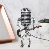 Maxbell Adjustable Luminous Table Lamp Ornaments Retro Wrought Iron Ornaments Black
