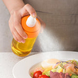 Maxbell Portable Glass Oil Sprayer Kitchen Supplies for Barbecue Vinegar Sauce 250ML orange