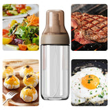 Maxbell Portable Glass Oil Sprayer Kitchen Supplies for Barbecue Vinegar Sauce 250ML brown