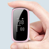 Maxbell Portable Fingertip Pulse Oximeter Blood Oxygen Saturation Monitor  Pink