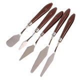 Maxbell Stainless Steel Spatula Oil Painting Accessories for Canvas Acrylic Painting