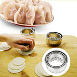 Maxbell Dumpling Mold Set Accessories Dough Press Cutter for Cookie Biscuit Home Patterned