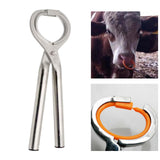 Maxbell Big Bull Nose Pliers Bull Holder Long Bull Nose Pliers Cow Nose Pliers