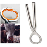 Maxbell Big Bull Nose Pliers Bull Holder Long Bull Nose Pliers Cow Nose Pliers