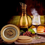 Maxbell Cocktail Smoker Kit Creative Wooden Cold for Mixology Cheese Home Kitchen