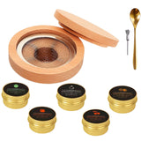 Maxbell Cocktail Smoker Kit Creative Wooden Cold for Mixology Cheese Home Kitchen