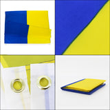 Maxbell Ukraine Flag 60x90cm Decorative Banner for National Day Yard Decoration