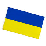 Maxbell Ukraine Flag 60x90cm Decorative Banner for National Day Yard Decoration