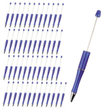 Maxbell 50x Bead Pens Ballpoint Pen Ball Pen for Office School  Blue