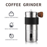 Maxbell Manual Coffee Grinder Stainless Steel Ceramic Burr Hand Crank Grinder