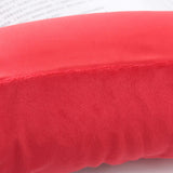 Maxbell Travel Neck Pillow Sleeping Neck Support Neck Cushion for Planes Red