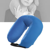 Maxbell Travel Neck Pillow Sleeping Neck Support Neck Cushion for Planes Blue